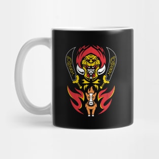 Desert Demigod and Tiny Horse Mug